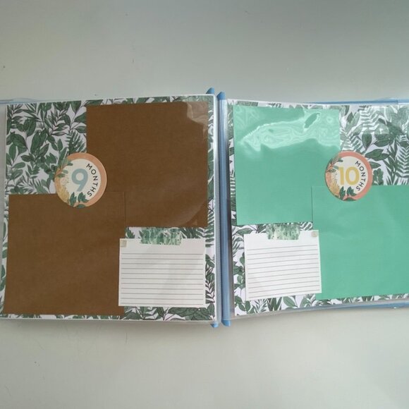 8x8 Baby Boy Premade Scrapbook, Baby Shower Gift, Christmas Gift for New Mom - Picture 13 of 15